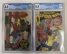 Amazing spider-man 97-98 CGC 3.5 Drug story not CCA approved