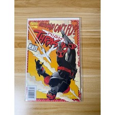 Night Thrasher #12 Marvel Comic Book Guess Who Can't Fly 1993 Saltares Art