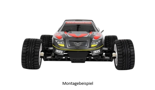 TAMIYA R/C BAUKASTEN TRUGGY "AQROSHOT" 1:10 AUF DT03T CHASSIS # 300058610 - Bild 3 von 4
