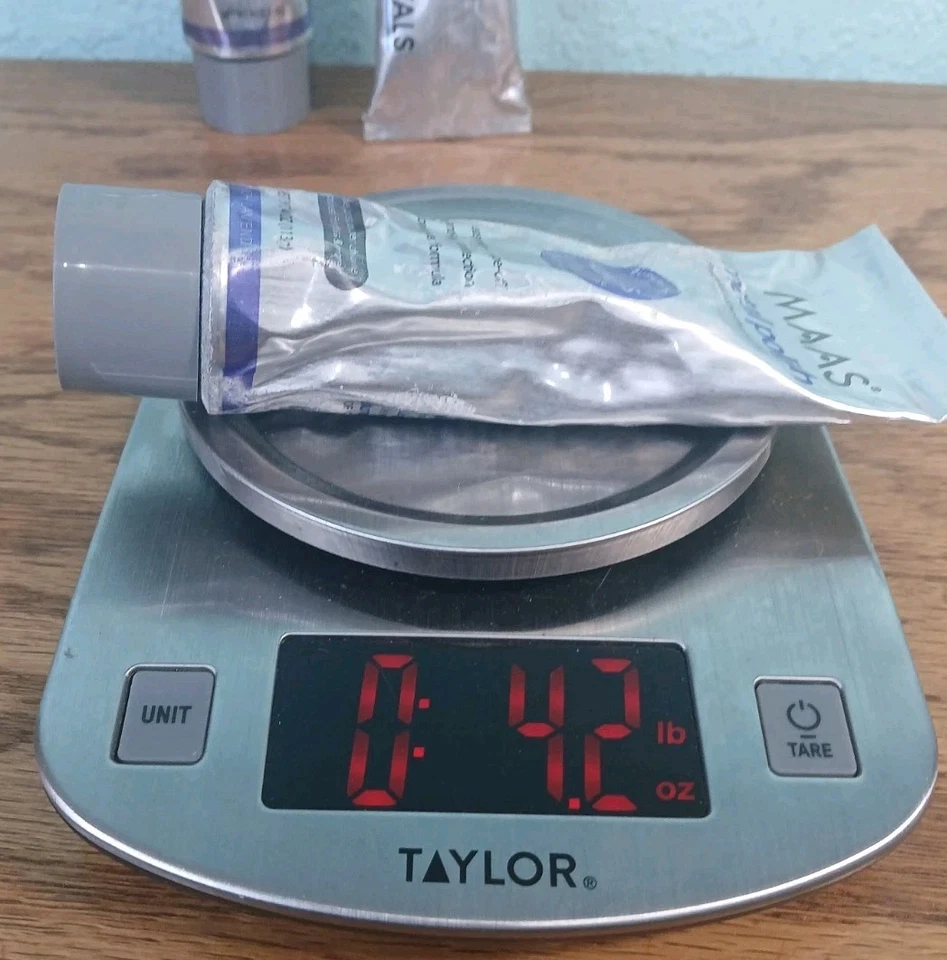 Lote de tubos novos e usados de polimento de metal Maas 12,8 oz - Imagem 2 de 4