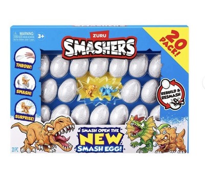New ZURU Smashers - Dino Ice Age 20 Pack Of Smash Eggs - Brand New / Sealed
