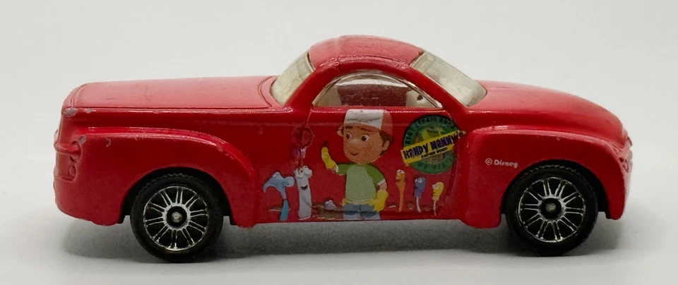 MATCHBOX CHEVROLET SSR DISNEY HANDY MANNY'S DIECAST 2 7/8" PICKUP TRUCK 2001 - Image 3 of 4