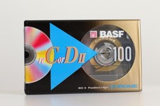 BASF "RECORD II" 100 MIN Cassette Tape New and Sealed