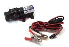 EF1000 Water Pump w/ Wire Power Harness 1.0GPM 40psi 12 Volt Diaphragm ON Demand