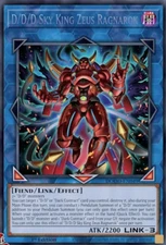Yugioh! D/D/D Sky King Zeus Ragnarok DOOD-EN049 Doom of Dimensions PREORDER