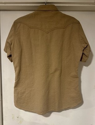 Warehouse Dubbleworks Sashiko Sawtooth Western Snap Shirt - Japan 