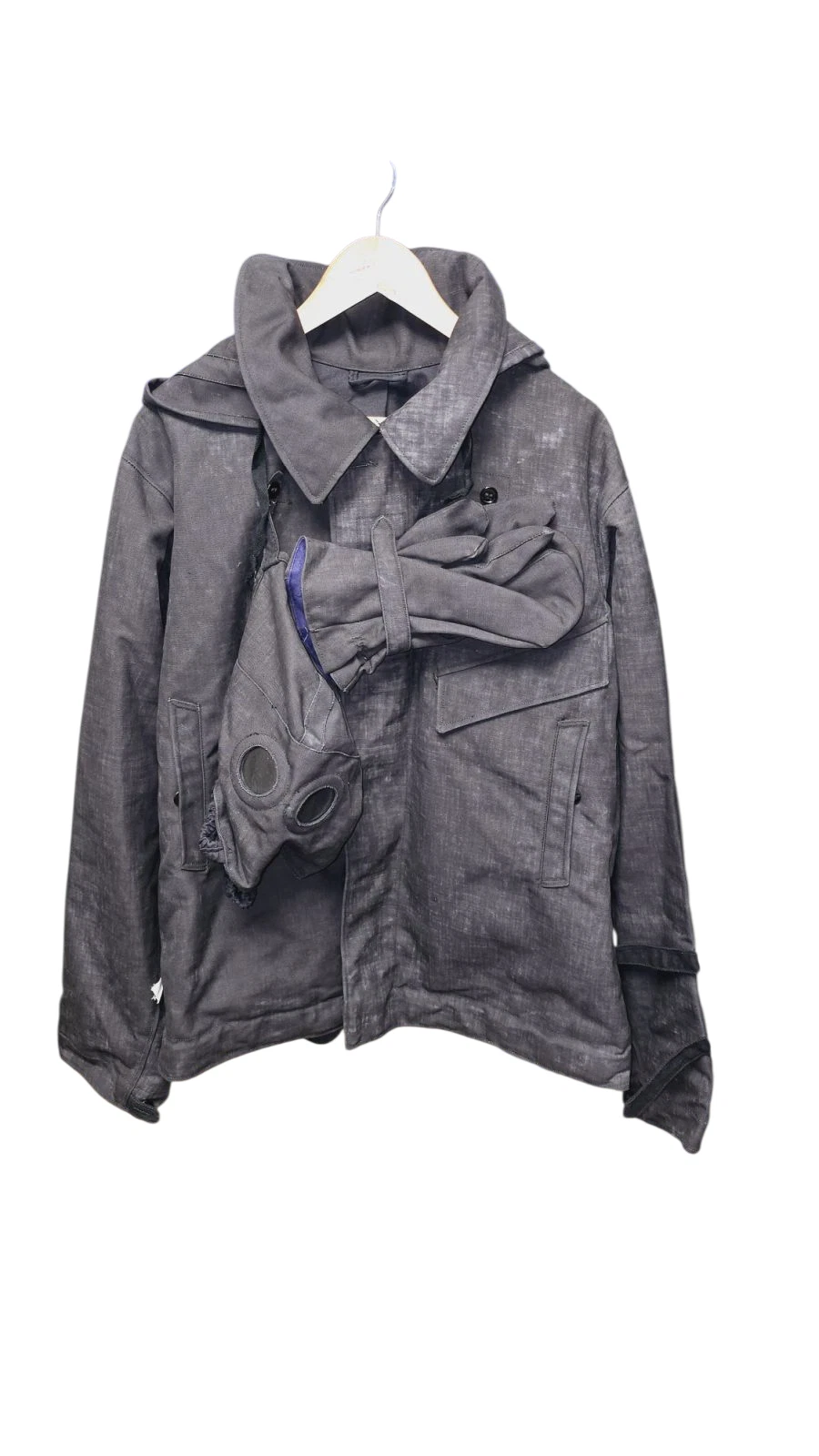Vintage Soviet TOZ Protective Suit Tank Crew Fire Resistant Uniform USSR - product detail image 1