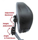 Fully Adjustable Driver's Backrest - 04+ Honda Shadow Aero VT750