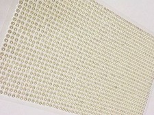 CraftbuddyUS 1500pcs  Bulk Sheet 3mm Self Adhesive Pearl Gems, DIY
