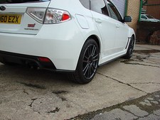 Fits Subaru WRX STi 2008-2014. Side skirt Extensions & Rear Lips Hatch. HT Autos