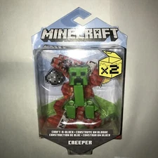 Minecraft Craft-A-Block Creeper Action Figure New read