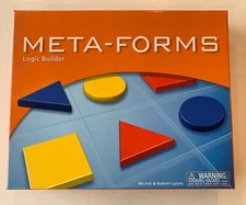 FoxMind Meta-Forms | Logic Builder Series Shapes Puzzle Logic Game Complete VGUC