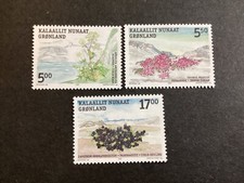 ICOLLECTZONE Greenland 431-433 flowers XF NH 2004