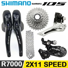 Shimano 105 R7000 2x11 Road Bike Groupset Front Rear Derailleur Cassette Shifter