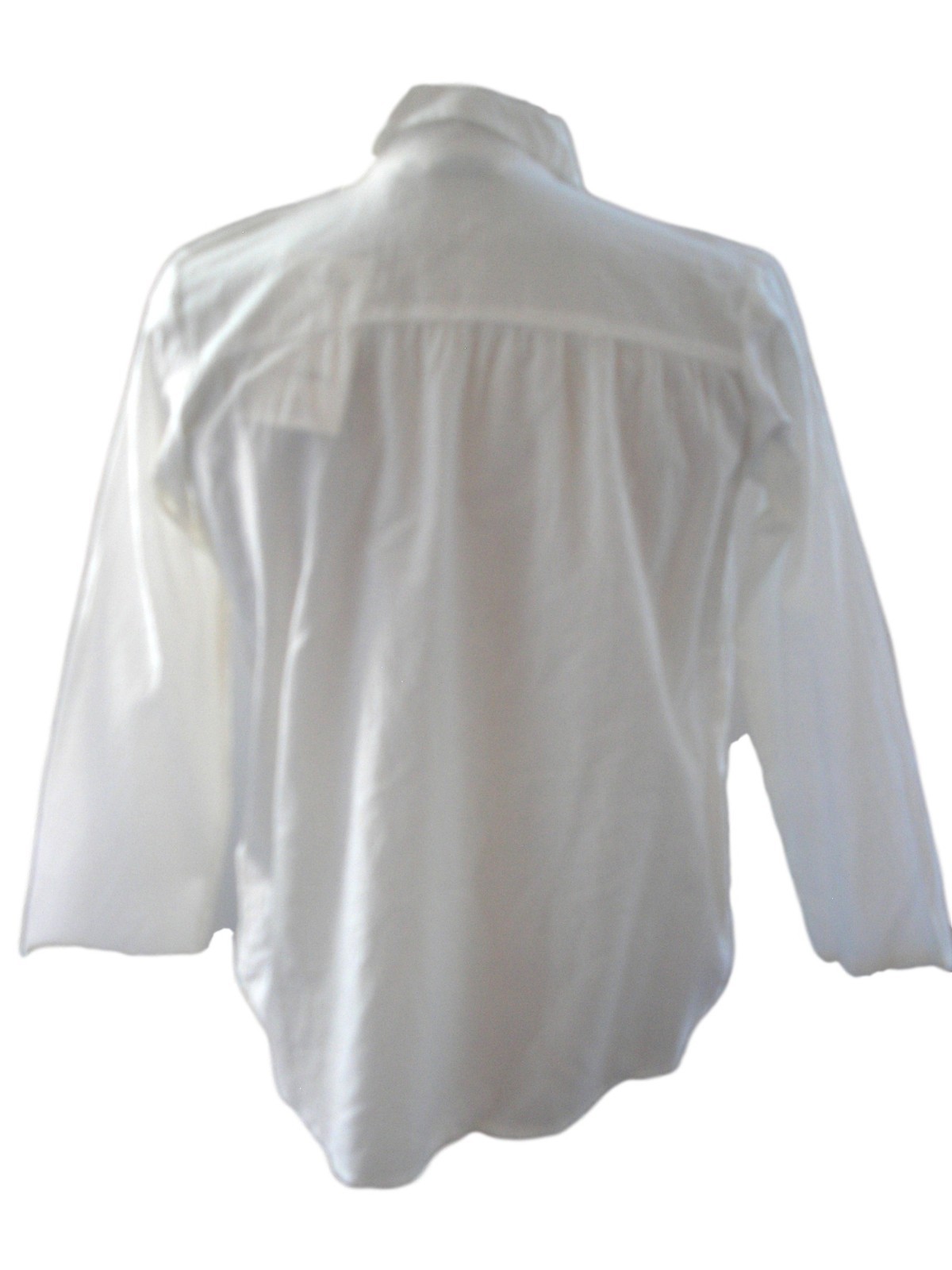 100% Cotton Adini White Pintuck and Lace Button Up Boho Peasant Blouse ...