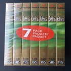 Fujifilm Vhs Tapes 6-hrs Ep Mode T-160 Premium Pro 7 Pack Blank Video Tapes New