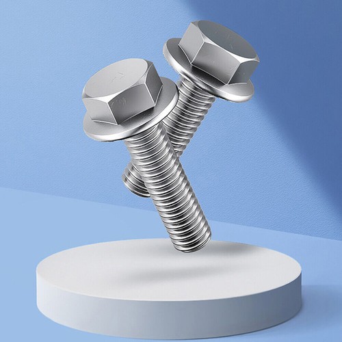 Flansch M4-M12 Sechskantschrauben Flansch Sechskantschrauben A2 Edelstahl DIN 6921 - Bild 4 von 87