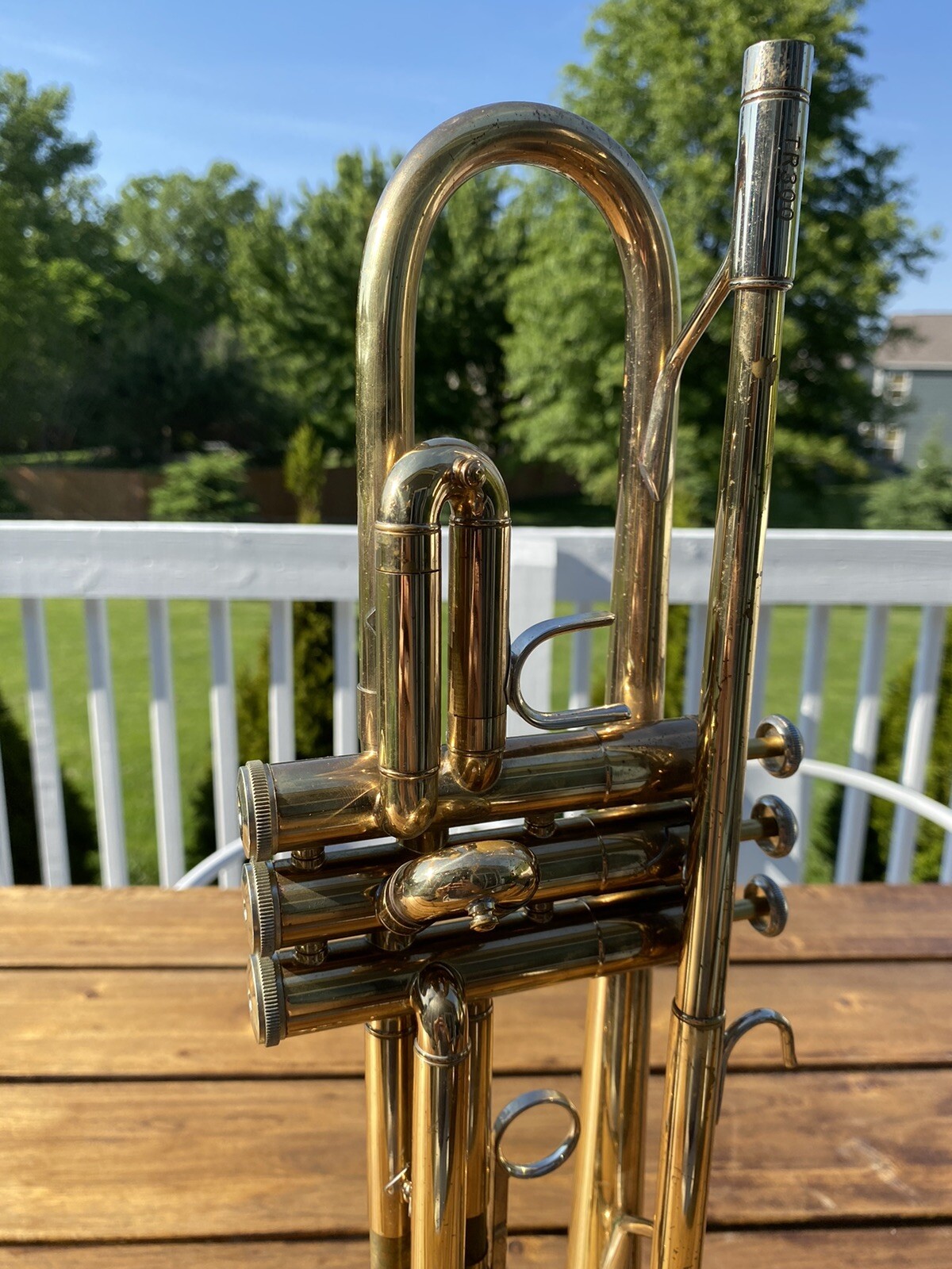 Selmer Bach TR300 Trumpet Made in USA W/ Case + 7C Mouthpiece NICE eBay