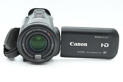 Canon IVIS HF G20 ジャンク 動作未確認ジャンク□Canon Ivis HF G20□外観綺麗□バッテリーなし