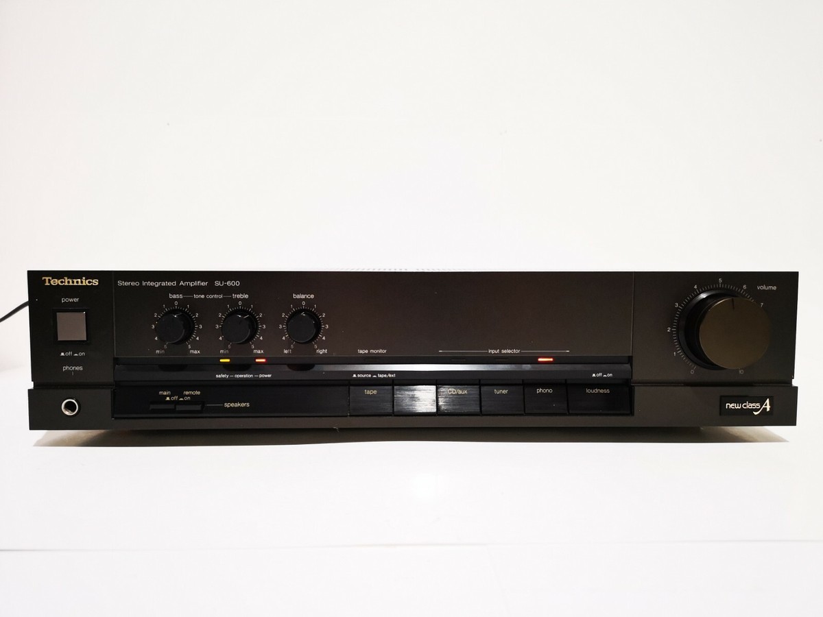 Technics Class A Stereo Integrated Amplifier SU-600 | eBay