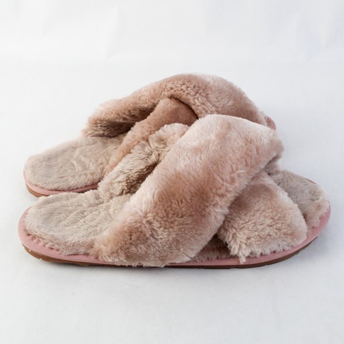 Zapatillas De Casa Fuzzy Rosa Blush Sin Marca Talla EU 40 - 41 US 7 - Imagen 2 de 5