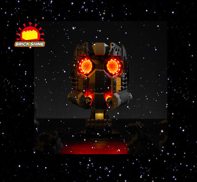 Brick Shine - Lichtset für Lego Star-Lord's Helm 76251
