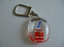 Porte-clé Bourbon animé - vintage - peinture VALENTINE