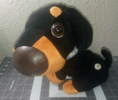 THE DOG Artlist Collection 9  2002 Artist Plush Toy TESTED AND WORKS!! **CUTE**