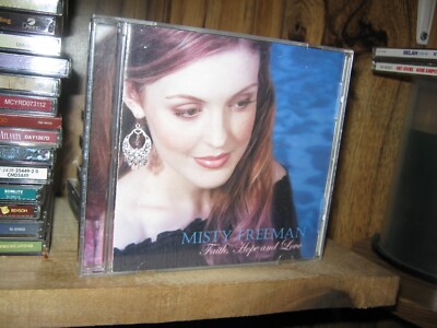 Misty Freeman - Faith Hope & Love CD *RARE* 2004 Golden Vine (The Freemans)
