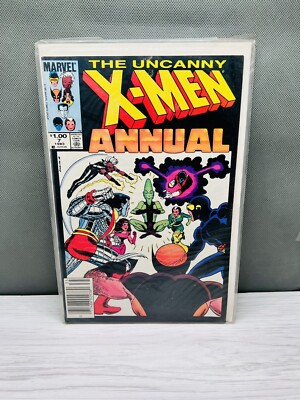 X-Men Annual Uncanny Comic Book #7 Marvel 1983 Wolverine Night Crawler Vintage