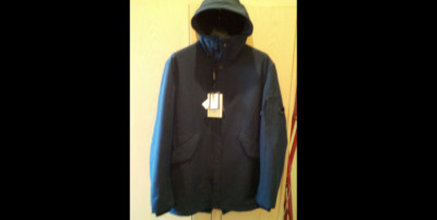 CP COMPANY GOGGLE SOFT SHELL FISHTAIL PARKA