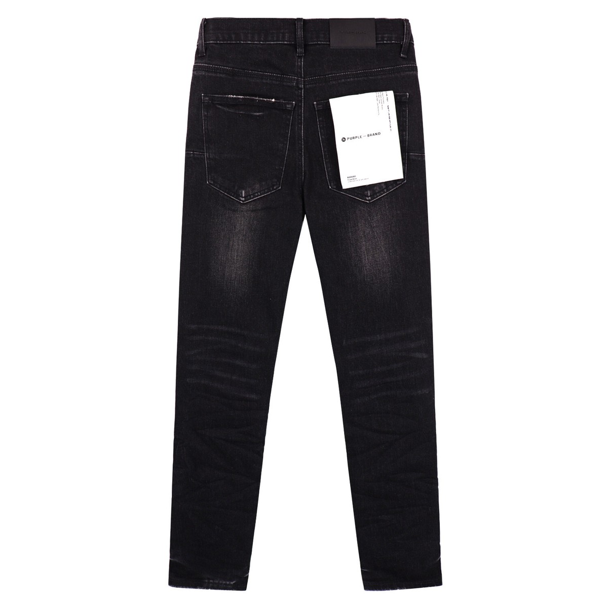 Black Purple Brand Designer Personality Men Jeans Splash-Ink