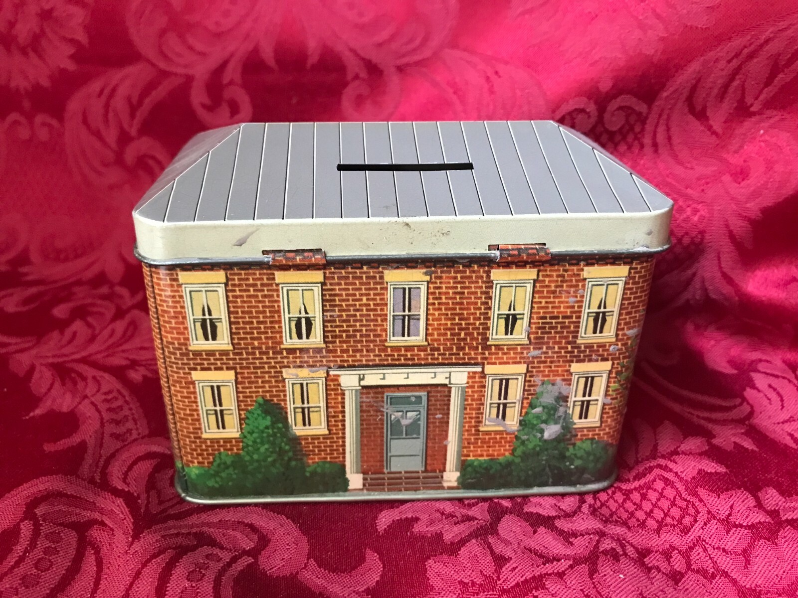 Vtg Bob Evans Restaurant Recipe Box Tin Bank With Cards Recipe Cards  England | Ebay