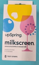 Upspring Milkscreen Test Strips to Detect Alcohol in Breast Milk - at-Home Te...