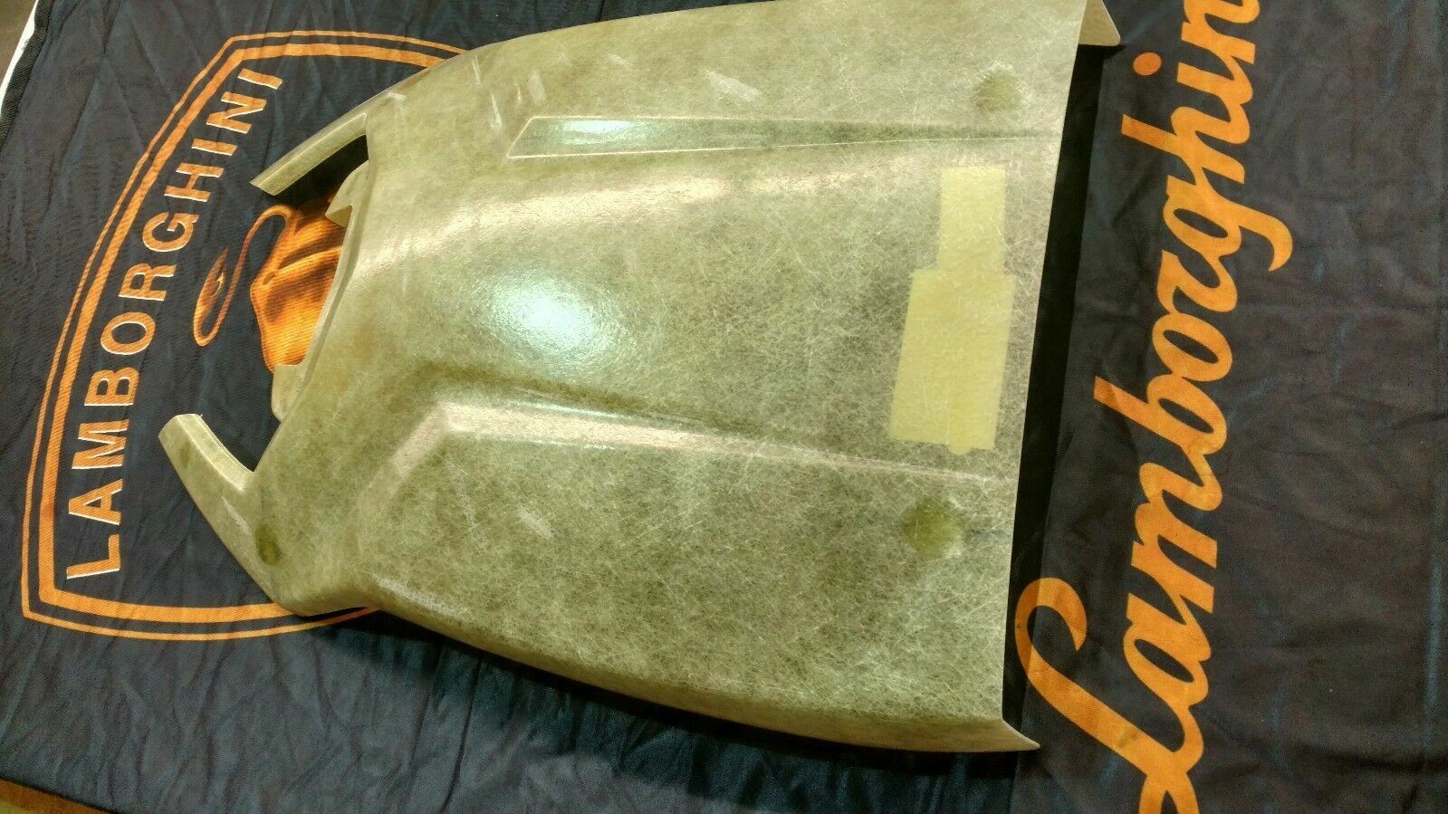LAMBORGHINI AVENTADOR DRIVER SEAT BACKREST TRIM CAP COVER OEM 470881463B