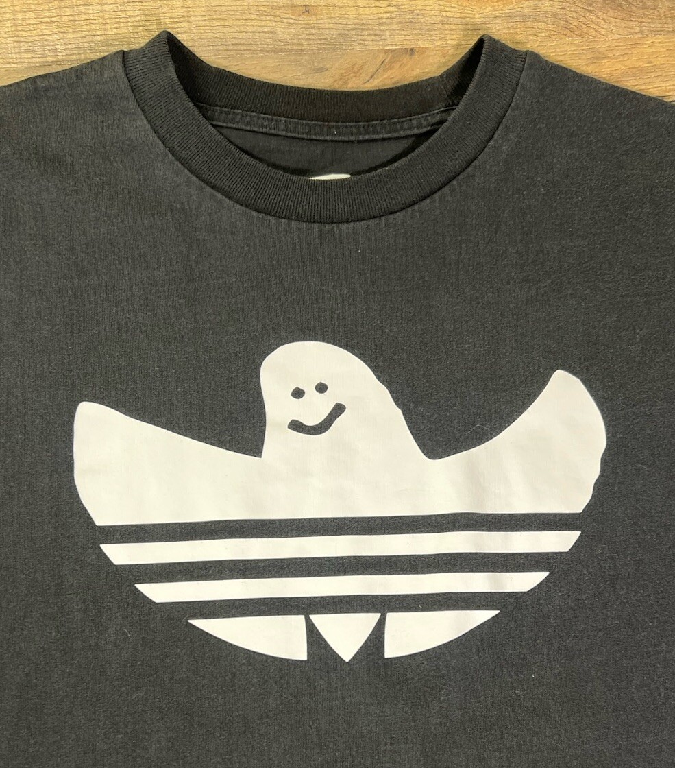 Adidas x Mark Gonzales Gonz Shmoo Shirt Small Black Ghost