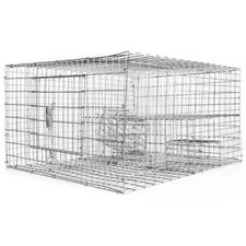 NEW Sparrow Bird Trap with Two Chambers 8in X 12in X 16in Lightweight