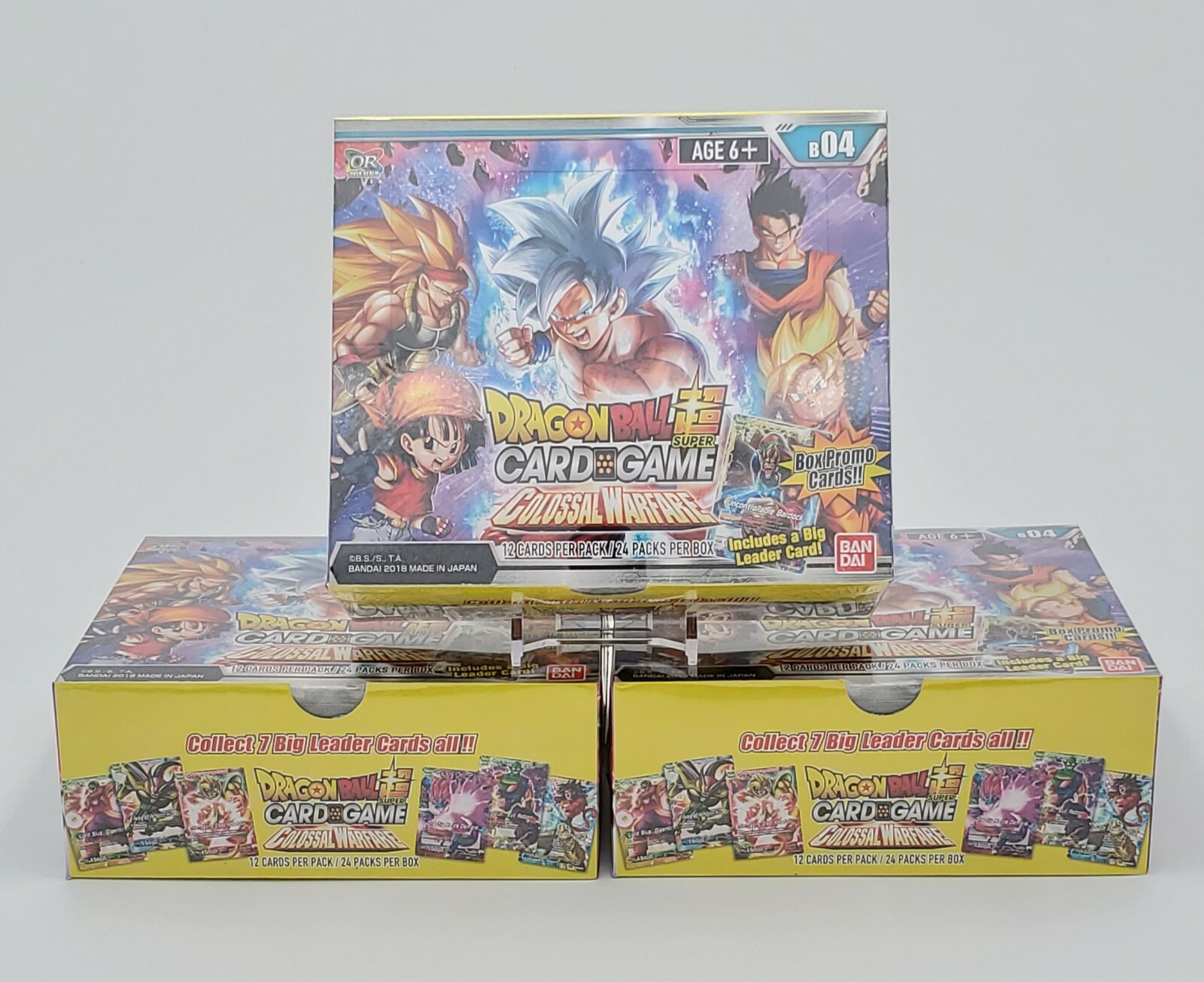Dragon Ball Super CCG Colossal Warfare BT4 Booster Box Factory Sealed Lot  of 3 | eBay