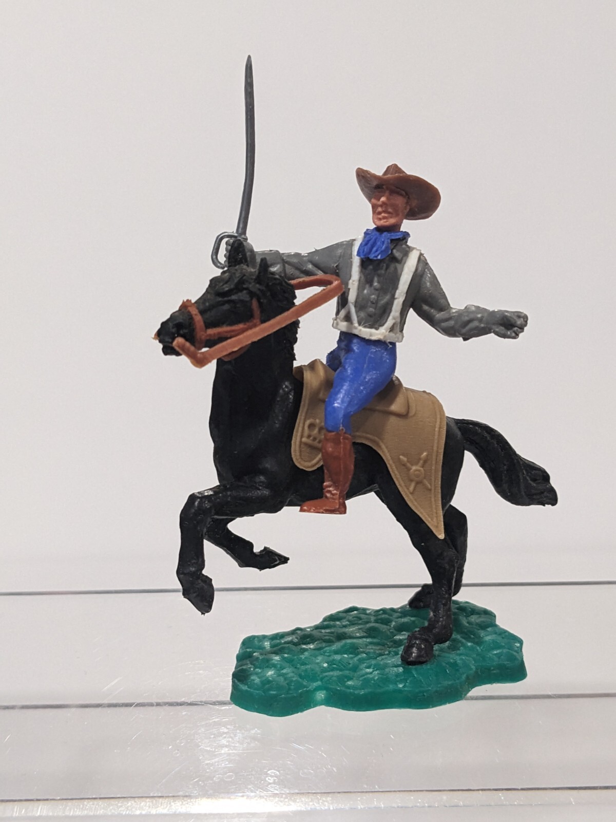 Timpo Wild West Confederate Soldier Mounted E2 eBay