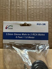 Bulk RCA Aux Male To Male Cables 50 Pieces
