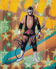 Tarjeta adhesiva Imagics 2007 firmada por Dr Wagner Jr #L13 cmll NJPW LUCHA LIBRE