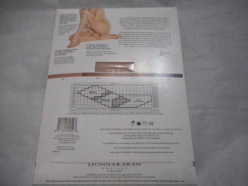 Donna Karan The Nudes Sheer Toless Control Top Panty tubo k0a069 Ao1 S/P - Foto 14 di 17