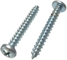 Phillips Pan Head 8 x 1-1/2" Zinc Plated Sheet Metal Screw 6000pcs