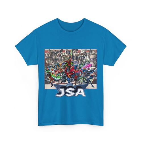 JSA T-Shirt - Dr Fate, Power Girl, Alan Scott, Jade, Mr Terrific, Stargirl - DC - Picture 50 of 65