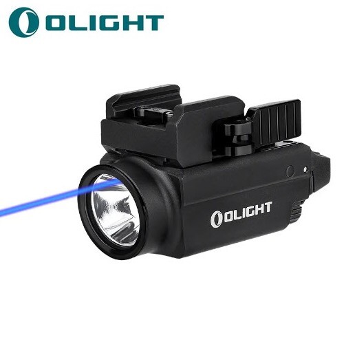 Lampe Tactique Olight BALDR S BL avec Laser Bleu pour Tir de Précision Nocturne