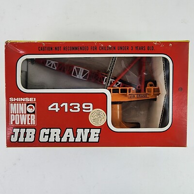 Shinsei Mini Power Overhead JIB CRANE 4139 Diecast 1/70 Scale Kit