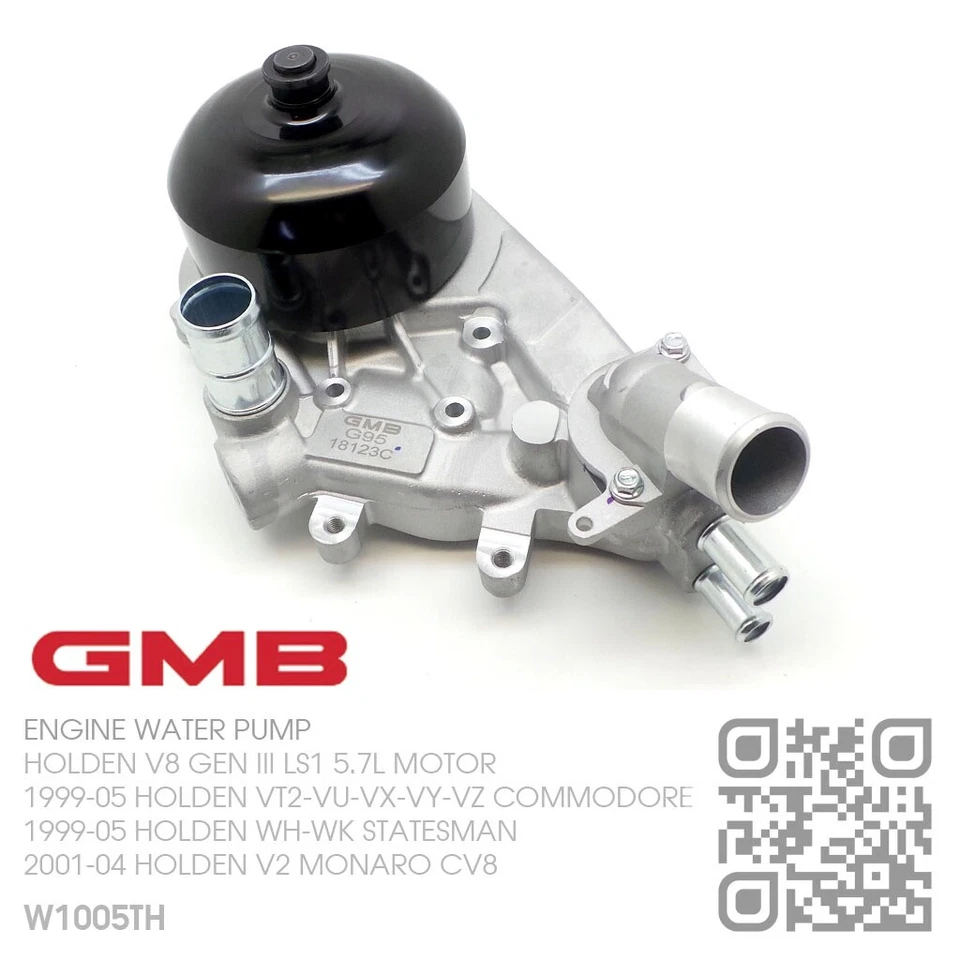 GMB WATER PUMP & THEROSTAT V8 GEN III LS1 5.7L MOTOR [HOLDEN WH-WK STATESMAN] - image 3 of 4