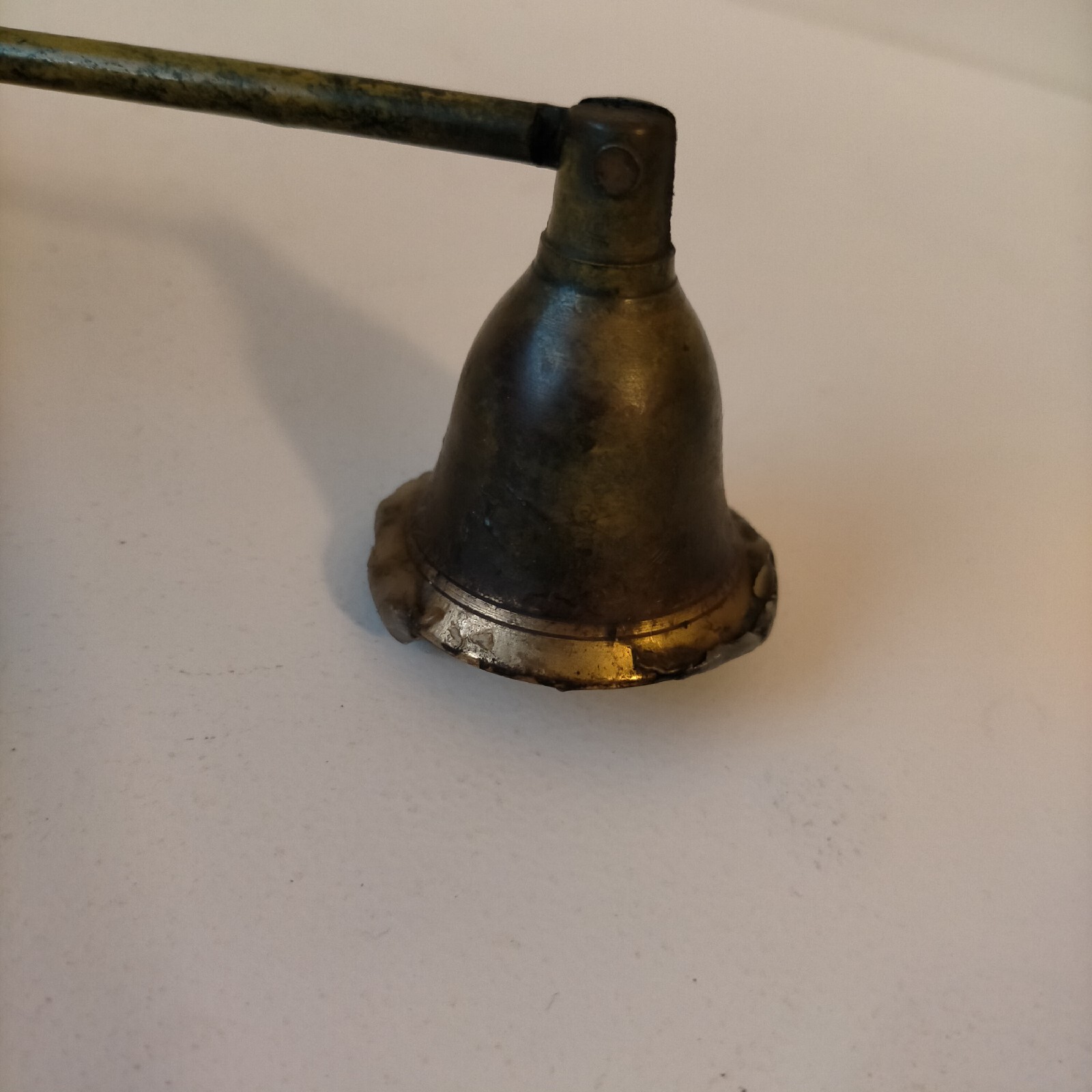 vintage Brass candle snuffer eBay