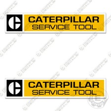 Fits Caterpillar Service Tool Decal Kit (Set of 2) - 3M Vinyl Upgrade! 