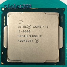 9Th Gen Intel Core i5-9600 LGA 1151 CPU Processor 3.1GHz up to 4.6GHz 6Core 9MB
